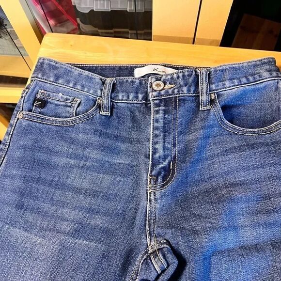 NWOT KanCan Distressed Cropped Jeans Size 5/26 #YT13 - Picture 2 of 7